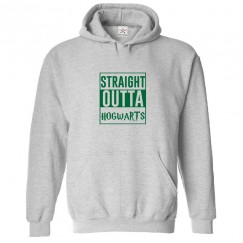 Straight Outta Hogwarts  Unisex Classic Kids and Adults Pullover Hoodie for Harry Potter Fans